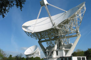 The Lovell and Mark II Telescopes at Jodrell Bank Observatory